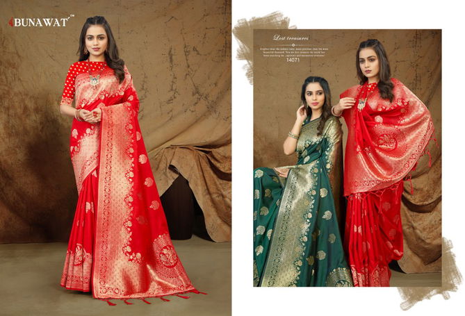 Amreeta By Bunawat 14067-14072 Wedding Sarees Catalog