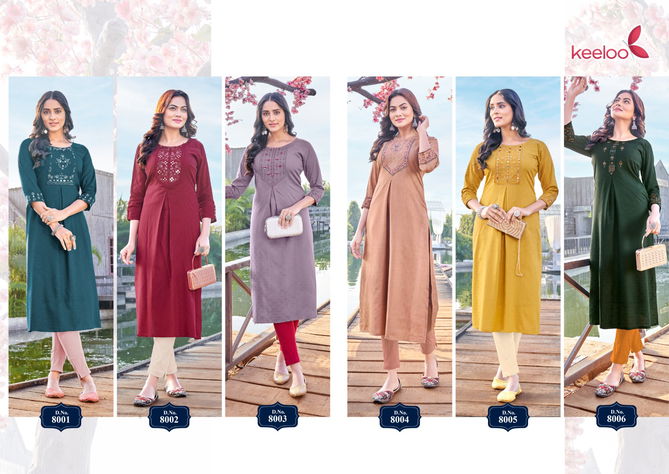 Keeloo Morni By Koodee Nayra Cut Long Kurti Catalog