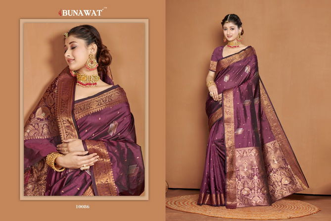 Piya Basanti By Bunawat Banarasi Silk Saree Catalog