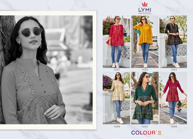 Lymi Colours By Kessi Western Ladies Top Catalog