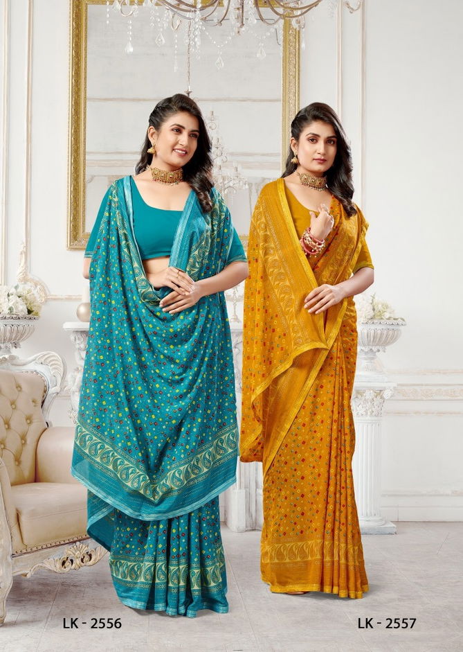 Lakxminam Monaco By Kalista Daily Wear Sarees Catalog