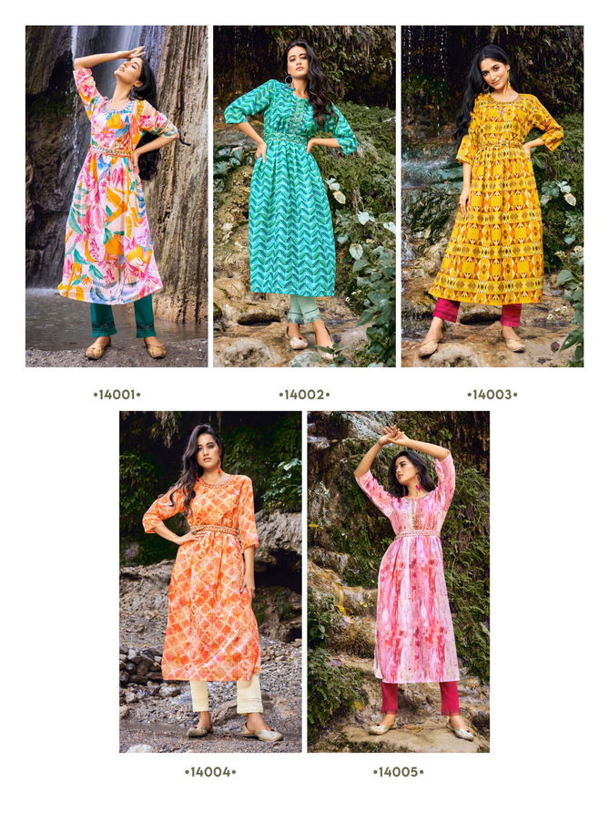 Safar By Wanna Designer Kurti With Bottom Collection