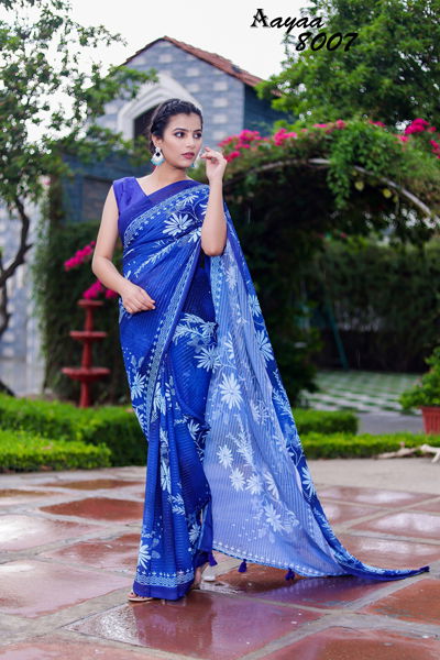 Aayaa Aaradhna Vol 8 Daily Wear Sarees Catalog