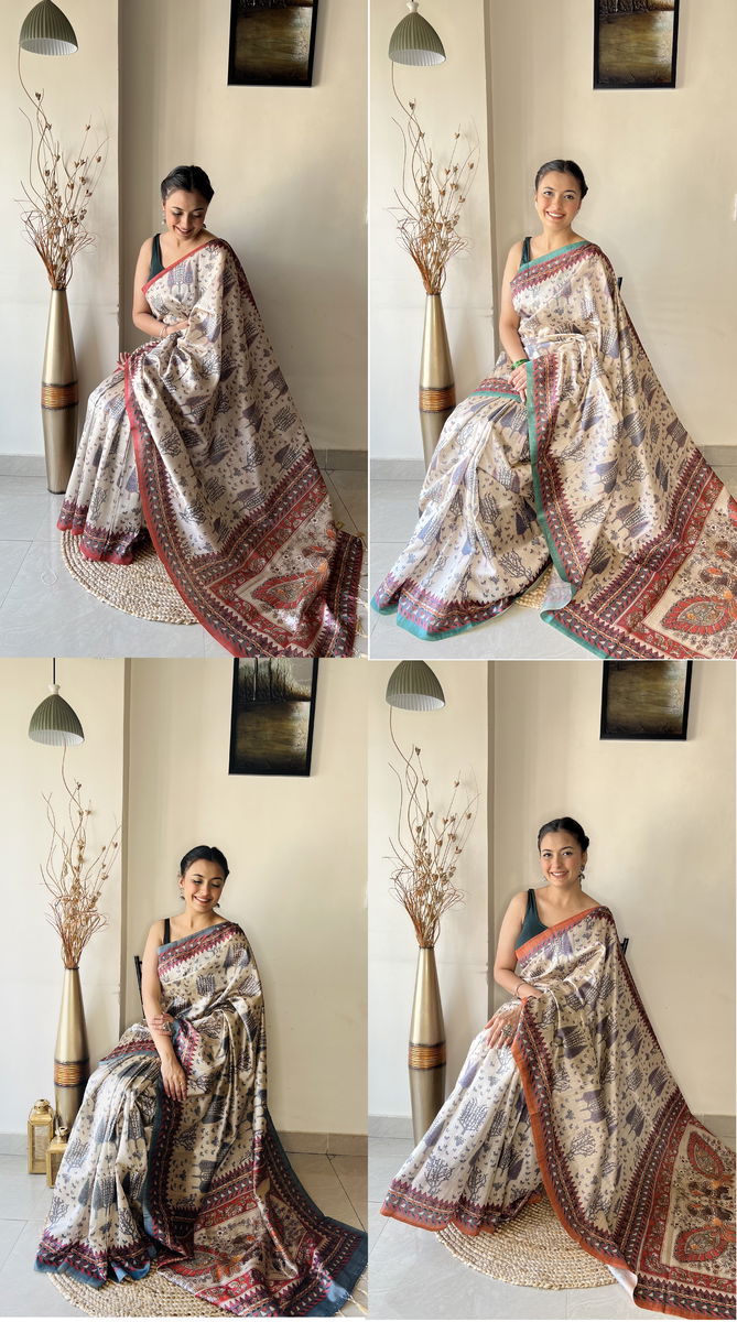 Prerna Casual Silk Saree Catalog