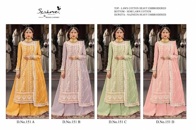 S 151 By Serine Colors Pakistani Suit Catalog
