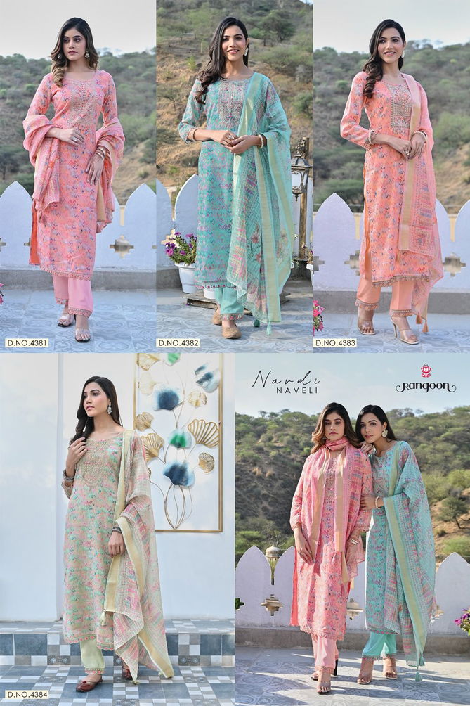 Rangoon Naveli By Kessi Readymade Salwar Suits Catalog