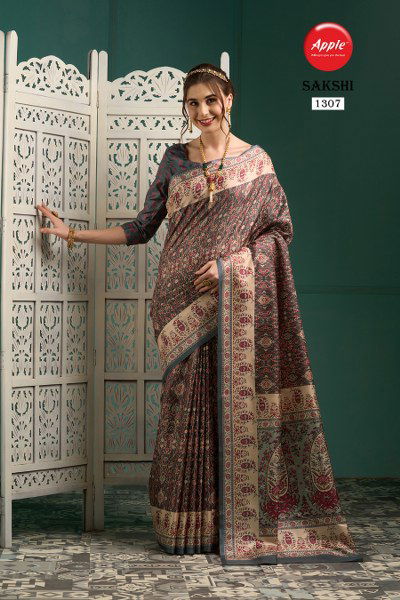 Sakshi Vol 13 By Apple Silk Saree Catalog