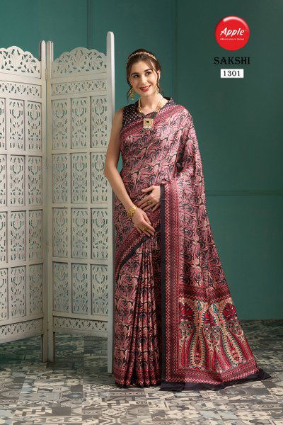 Sakshi Vol 13 By Apple Silk Saree Catalog