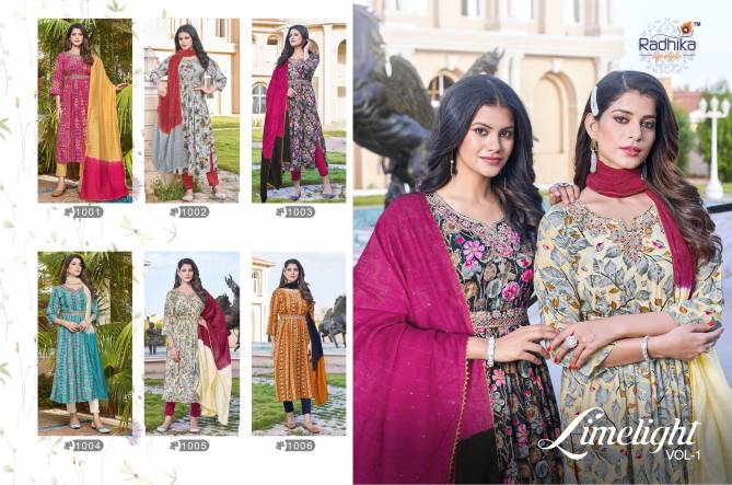 Limelight Vol 1 By Radhika Readymade Salwar Suit Catalog