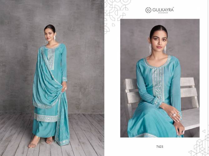 Zoya By Gulkayra Silk Designer Salwar Kameez Catalog