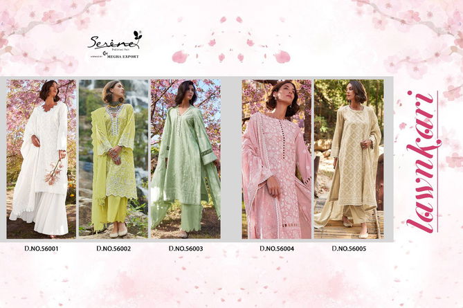 Lawnkari By Serine Pakistani Salwar Suit Catalog