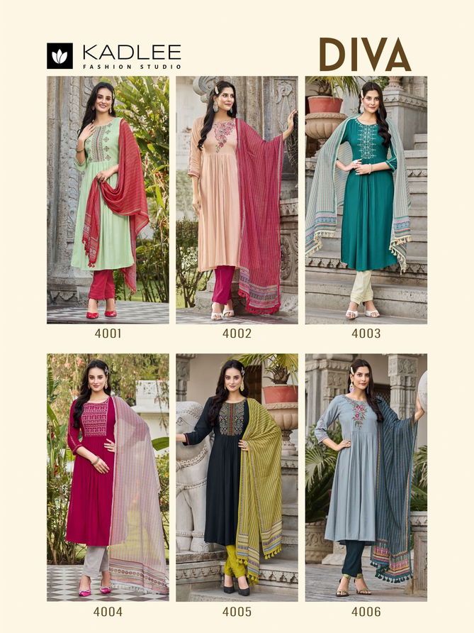 Diva By Kadliee Readymade salwar Suit Catalog