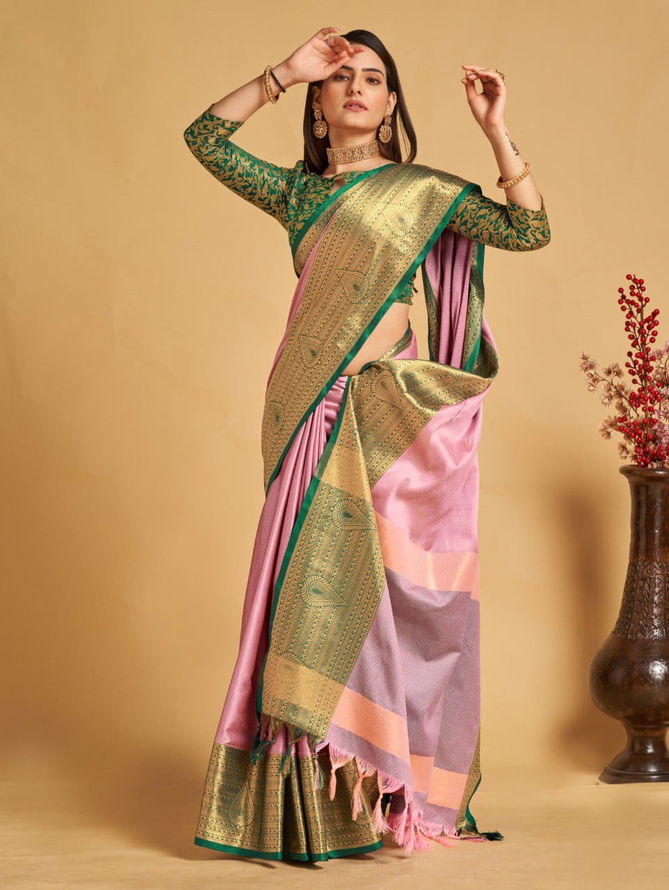 Maahi 97 Banarasi Silk Saree Catalog