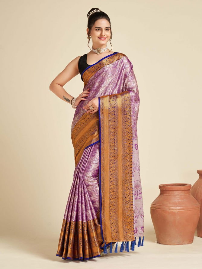 Maahi 98 Colors Banarasi Silk Sarees Catalog