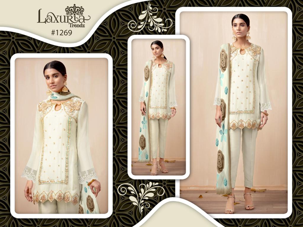 Laxuria Trendz 1269 Pakistani Suit Catalog