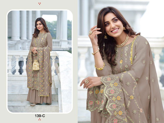 Aaina 139 Colors Georgette Suits Catalog