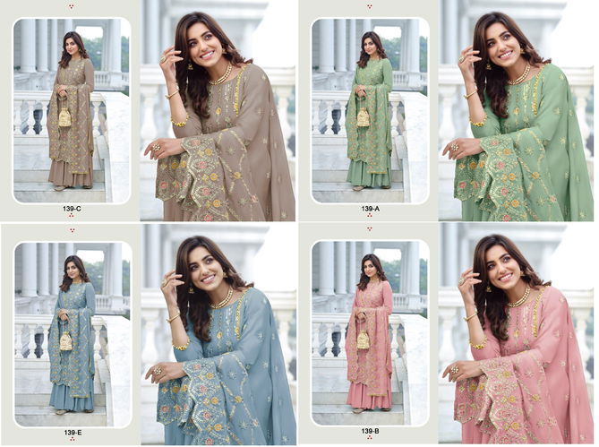 Aaina 139 Colors Georgette Suits Catalog