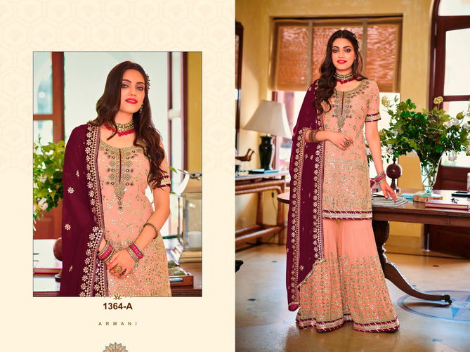 Armani 1364 Wedding Salwar Suits Catalog