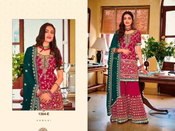 Armani 1364 Wedding Salwar Suits Catalog