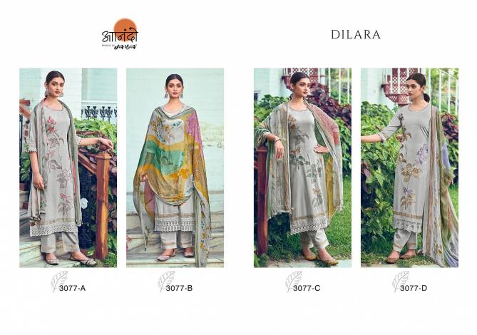 Jay Vijay Dilara 3077 Cotton Salwar Suit Catalog