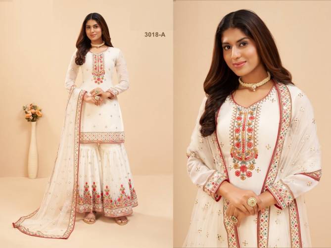 Murad 3018 Colors Wedding Salwar Suit Catalog