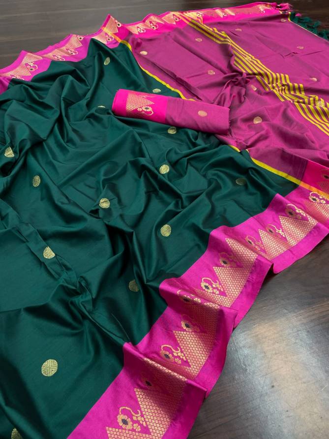 Maahi 100 Desigener Banarasi Silk Saree Catalog