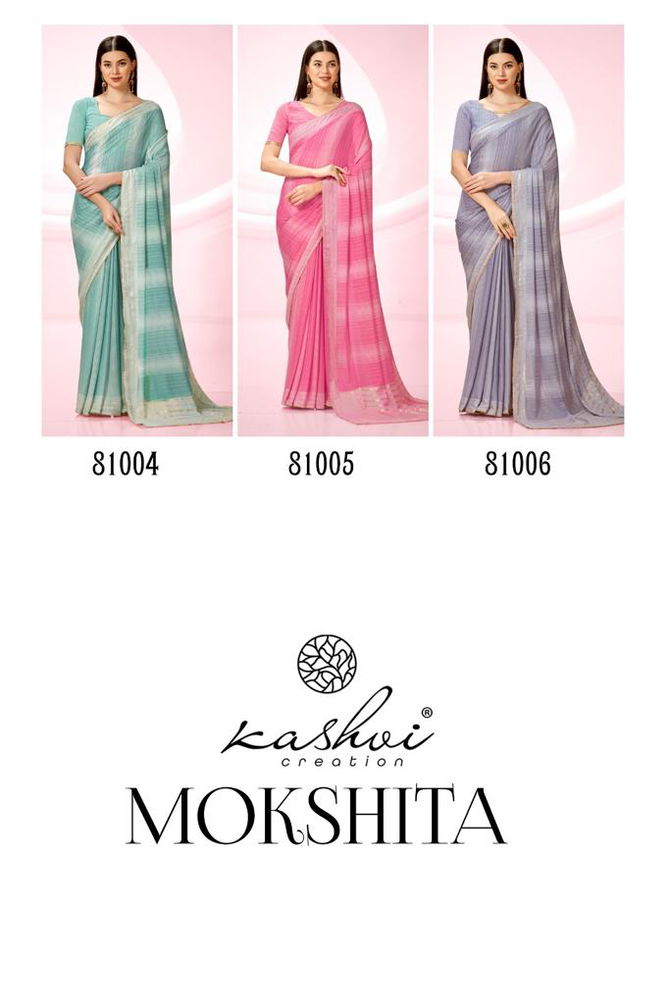 Kashvi Mokshita By LT Fabrics Printed Saree Catalog