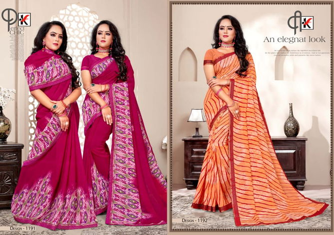 Fuzzy 31 Casual Regular Wear Printed Designer 	Renial Saree Collection
