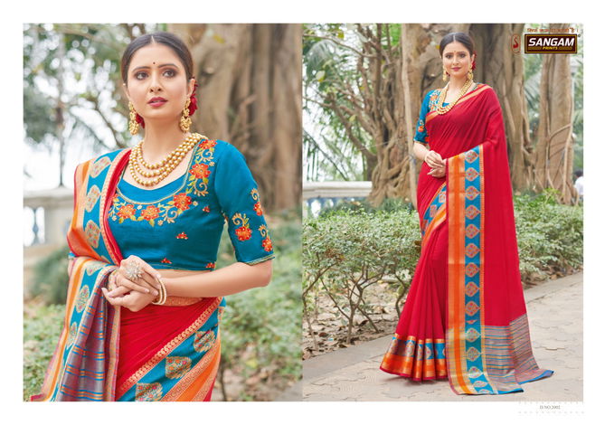 Sangam Bansuri 2 Exclusive Latest festive Wear Handloom Silk Designer Saree Collection