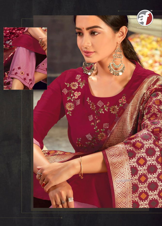 STOCK OUT MAYURI Latest Fancy Designer Festive Wear Jam Silk Bamber silk Work salwar Suit Collection