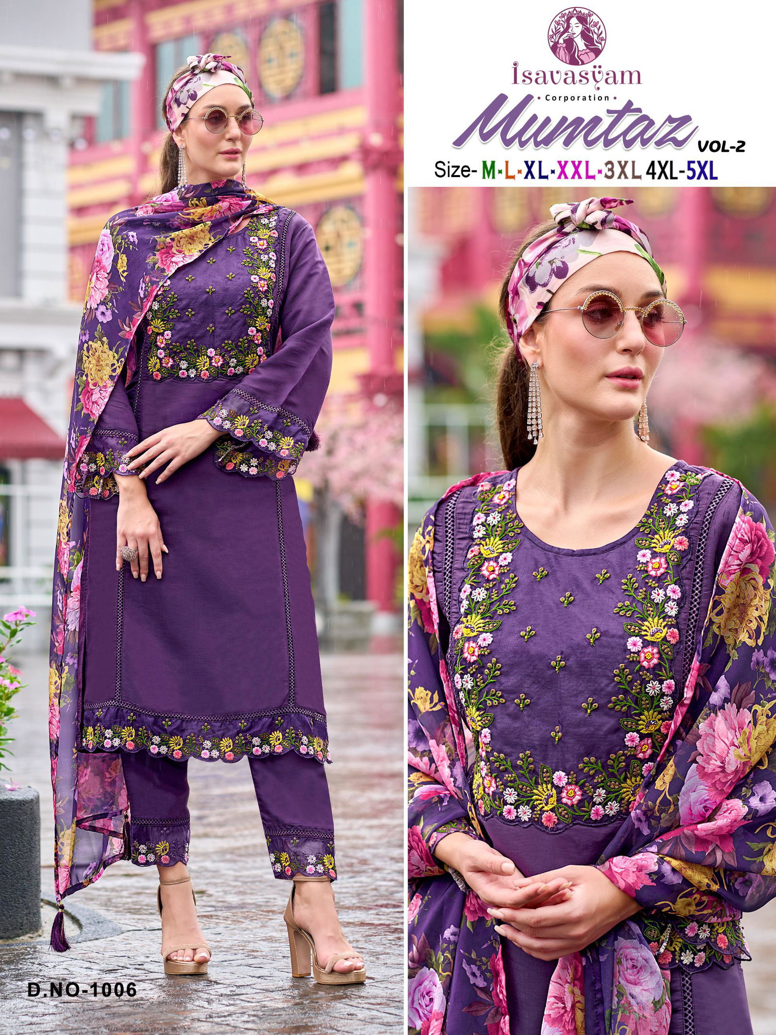 Mumtaz Vol 2 By Isavasyam Roman Silk Designer Readymade Suits Wholesalers In Delhi