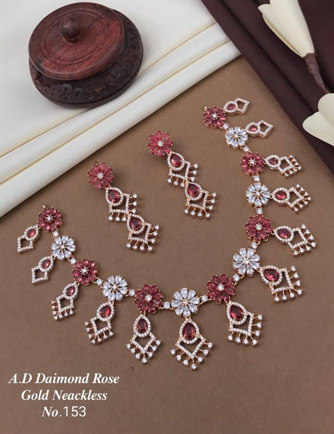 AD Diamond Necklace Set Suppliers in India