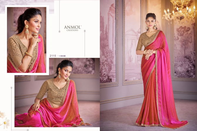 Kaina Vol 2 By Anmol Embroidery Saree Suppliers In India