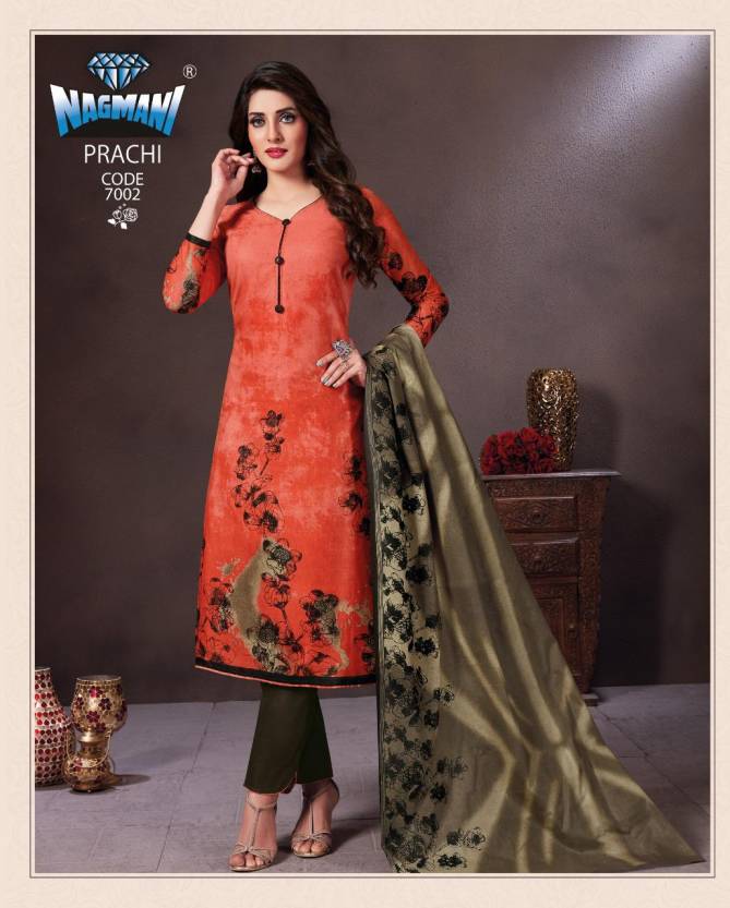 Nagmani Prachi 7 Cotton printed Casual Daily Wear Dress Material Collection
