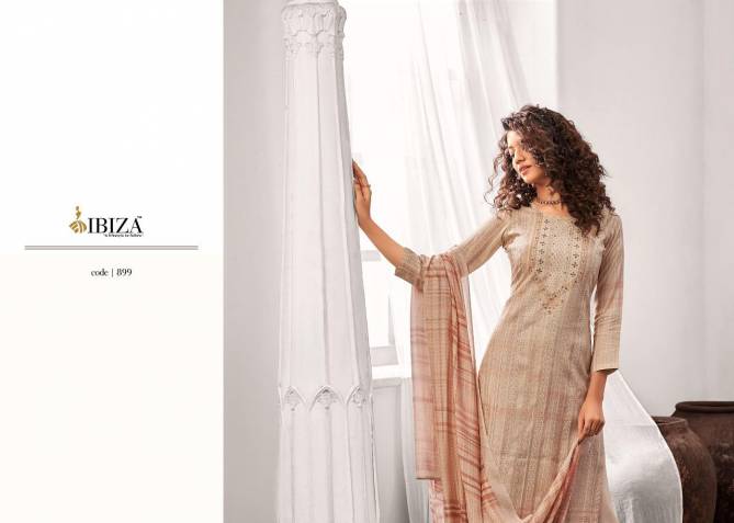 Ibiza Etalica Designer Fancy Casual Wear Dress Material Collection
