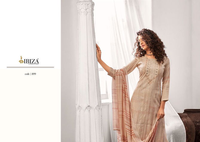 Ibiza Etalica Designer Fancy Casual Wear Dress Material Collection
