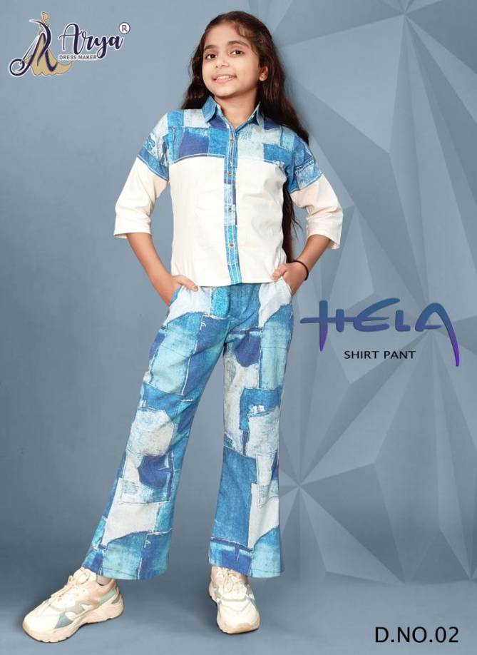 Hela Kids Shirt Pant Girls Wear Catalog