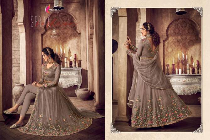 KESARI RUTBAVOL -01 Latest Fancy Designer Wedding Wear Butterfly Net With Heavy Embroidery Work Salwar Suit Collection
