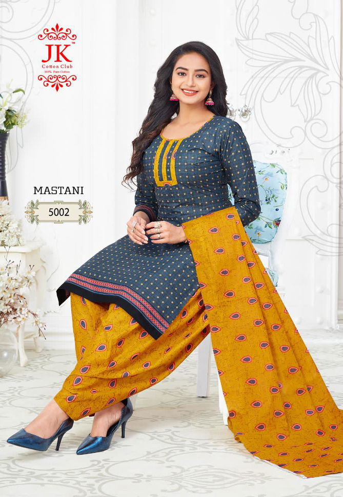 Jk Mastani 5 Latest Fancy Designer Regular Casual Wear Printed Pure Cotton Collection
