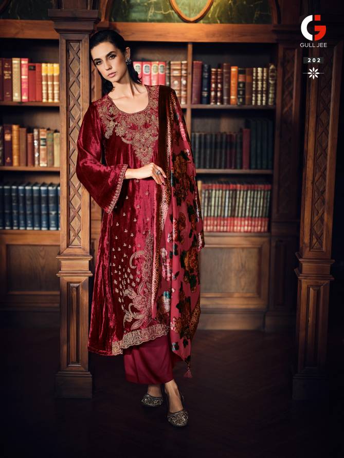 Gull Jee Velvet Ishq Wholesale Salwar Suits Suppliers In India