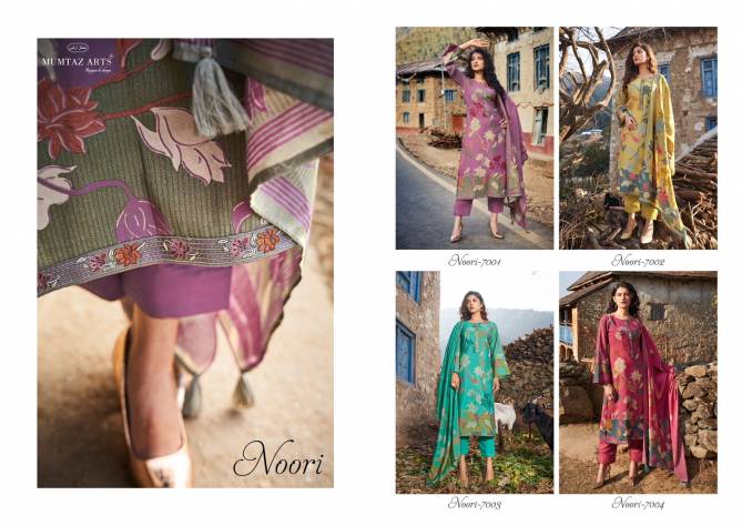 Noori By Mumtaz Viscose Designer Printed Wholesale Dress Material In India
