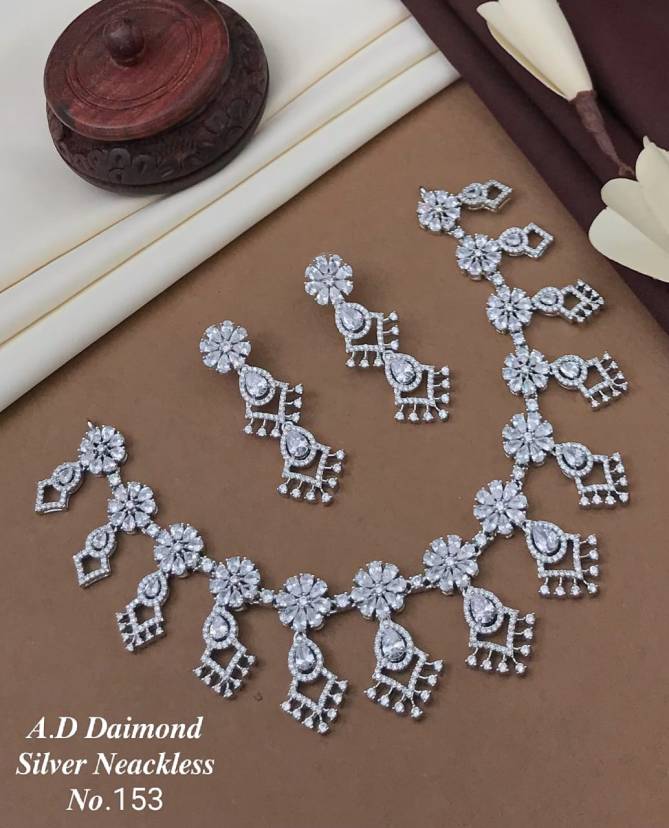 AD Diamond Necklace Set Suppliers in India