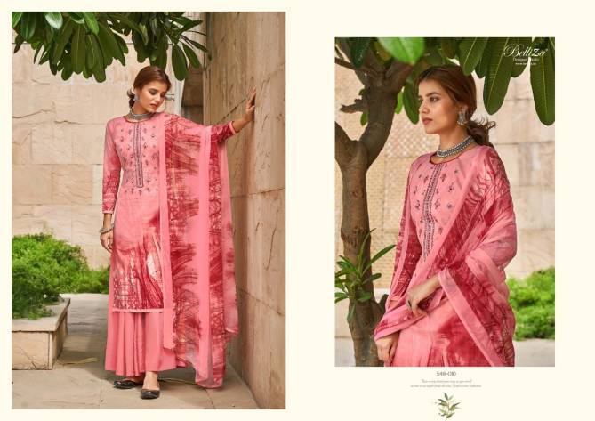 Belliza Maanjari Designer Premium Fancy Casual Wear Pure Cotton Digital Print With Heavy Embroidery Work Collection

