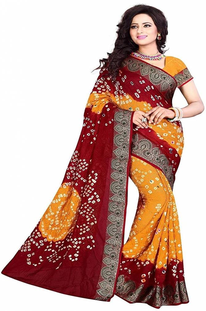 sb6 Printed Latest Fancy Designer Festive Wear Silk saree Collection