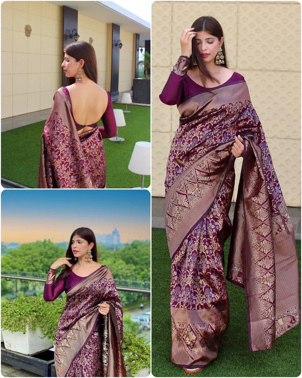 KT 44 Designer Soft Banarasi Silk Sarees Catalog