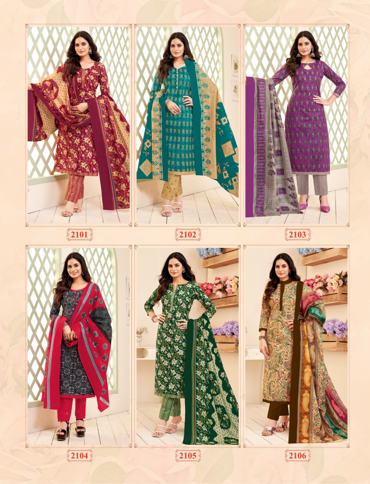 Hungama Vol 21 By Balaji Pure Cotton Printed Dress Material Online Wholesale