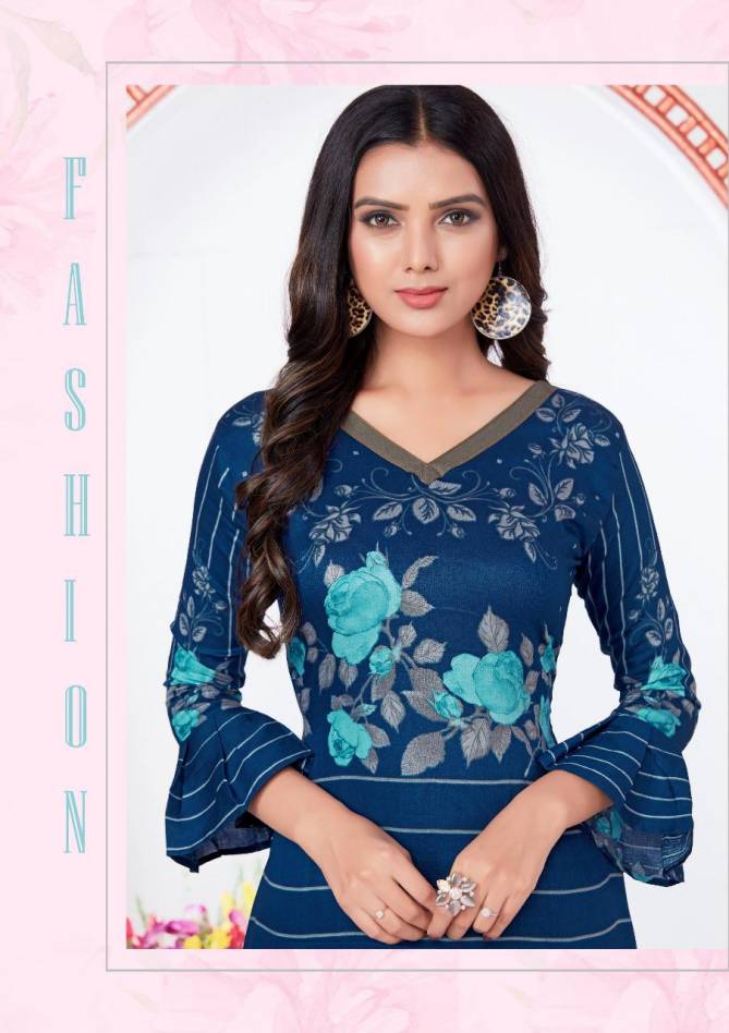 Miss World Choice Sania 5 Latest Fancy Regular Wear Printed Cotton Collection