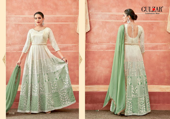 Falguni By Gulzar Digital Printed Georgette Wedding Wear Readymade Suits Wholesalers In Delhi