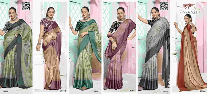 Suprabha By Vallabhi Brasso Designer Sarees Wholesale Price In Surat