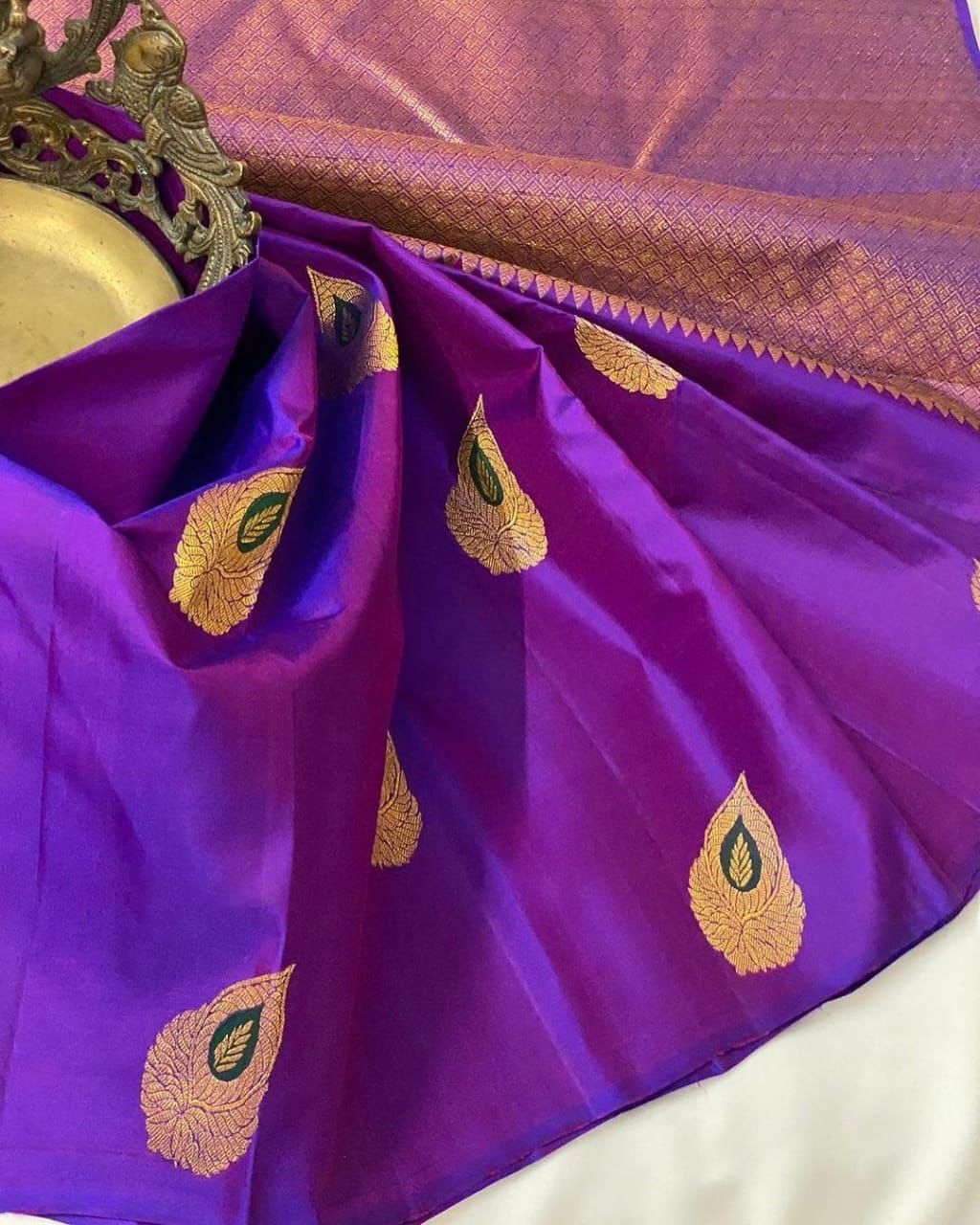 AAB Morpich Soft Lichi Silk Non Catalog Sarees